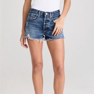 AGOLDE Parker Vintage Cut Off Shorts – Dark Swapmeet – Size 25